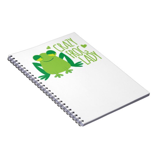 Crazy Frog Lady Notitieboek (Rechterzijde)