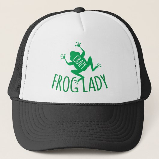 Crazy Frog Lady Trucker Pet (Voorkant)