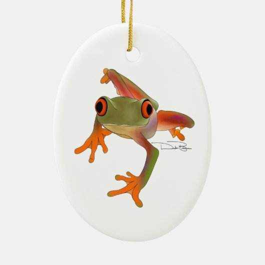 Crazy Frog Ornament (Achterkant)