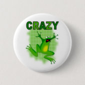 CRAZY FROG RONDE BUTTON 5,7 CM (Voorkant)