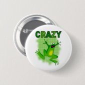 CRAZY FROG RONDE BUTTON 5,7 CM (Voorkant /achterkant)