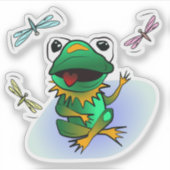 Crazy Frog Sticker (Voorkant)