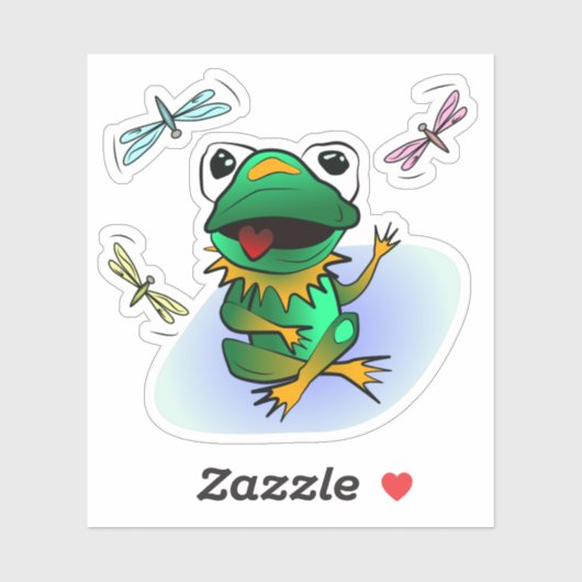 Crazy Frog Sticker (Vel)