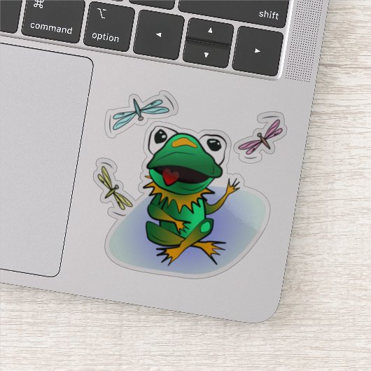 Crazy Frog Sticker (Detail)