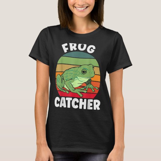 Crazy Frog Whisperer Frog Catcher T-shirt (Voorkant)