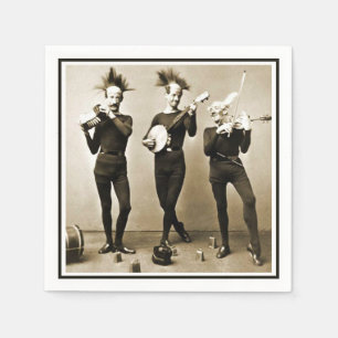 Crazy Fruitcake Muzikanten Servet