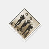 Crazy Fruitcake Muzikanten Servet (Hoek)