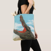 Crazy Fun Alligator Chomp Shoulder Tas (Dichtbij)