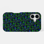 Crazy Funky Regenboog Stijl iPhone 16 Hoesje (Achterkant horizontaal)
