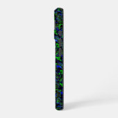 Crazy Funky Regenboog Stijl iPhone 16 Hoesje (Linkerkant)