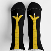 Crazy Funny Chicken Leg Crew Sokken (Top)