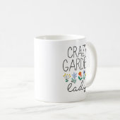 Crazy Garden Lady Koffiemok (Voorkant rechts)