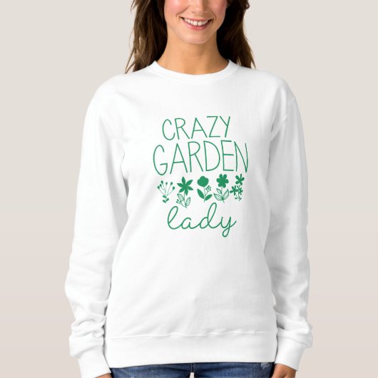 Crazy Garden Lady Trui (Voorkant)