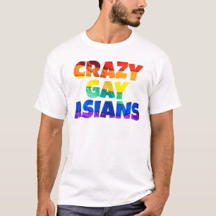 Crazy Gay Asians - Spoof of Crazy Rich Asians T-shirt