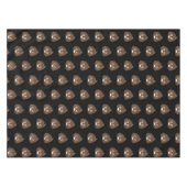 Crazy Gekke Brown Poop Emoji Tafelkleed (Voorkant (Horizontaal))