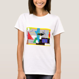 Crazy Geometry lange mouw shirt