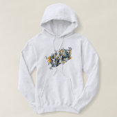 Crazy ghost 👻 hoodie (Design voorkant)