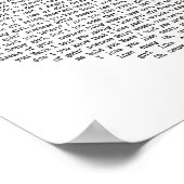 Crazy Girl Heart Song Lyric Wall Art print (Hoek)