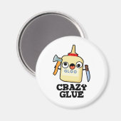 Crazy Glue Funny Super Glue Magneet (Voorkant / Achterkant)