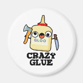 Crazy Glue Funny Super Glue Magneet (Voorkant)
