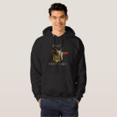 Crazy Goat Lady Funny Hoodie (Voorkant volledig)