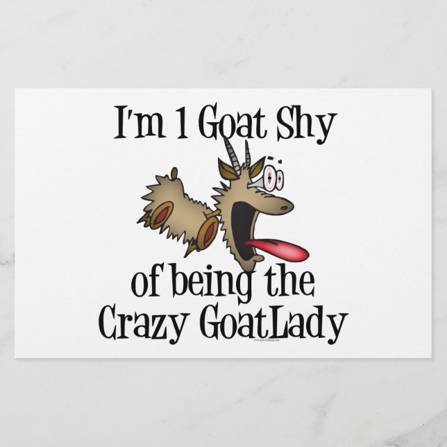 Crazy Goat Lady GetYerGoat (Voorkant)
