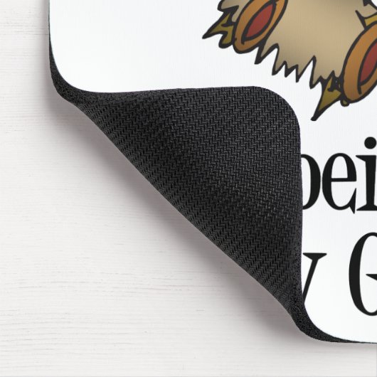 Crazy Goat Lady GetYerGoat Muismat (Hoek)