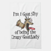 Crazy Goat Lady GetYerGoat Theedoek (Verticaal)