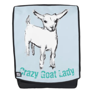 Crazy Goat Lady-rugzak Rugtassen