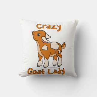 CRAZY GOAT LADY | TotaalGoatally™ Kussen