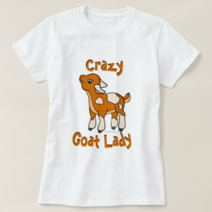 CRAZY GOAT LADY   TotaalGoatally™ T-shirt