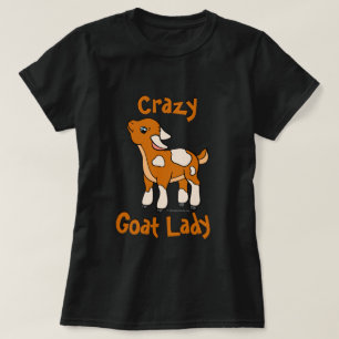 CRAZY GOAT LADY   TotaalGoatally™ T-shirt