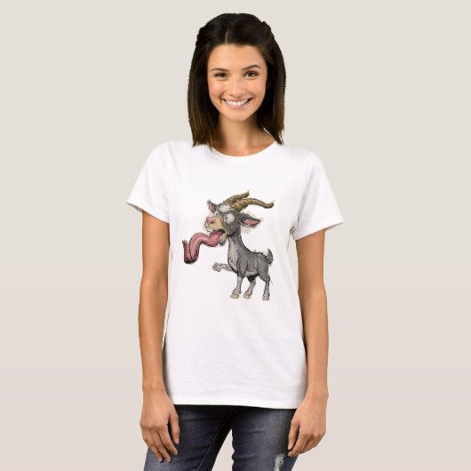 Crazy Goat T-shirt (Voorkant volledig)