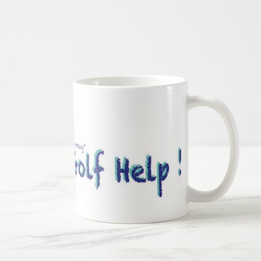 Crazy Golf Help.com is een eigen draai op mode Koffiemok (Rechts)