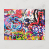 Crazy Graffiti Briefkaart (Voorkant)