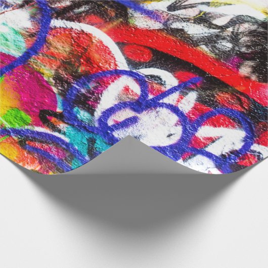 Crazy Graffiti Cadeaupapier (Hoek)