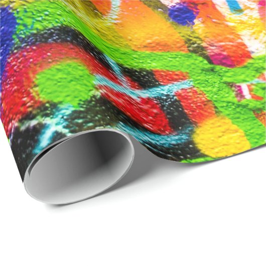 Crazy Graffiti Cadeaupapier (Rol Hoek)