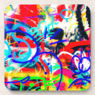 Crazy Graffiti Drankjes Onderzetter