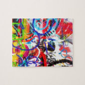 Crazy Graffiti Legpuzzel (Horizontaal)