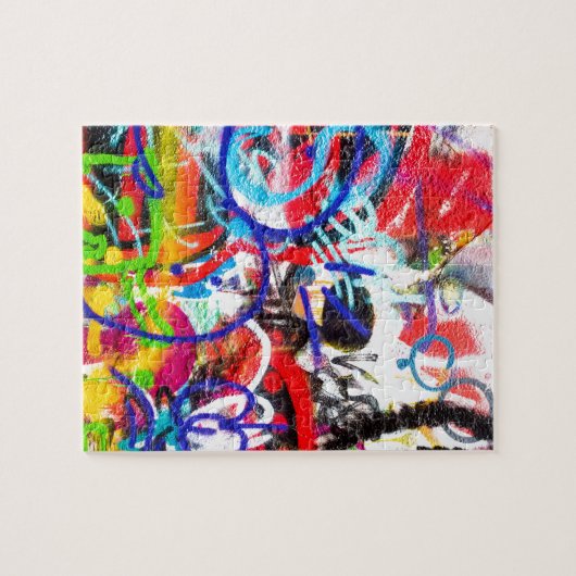 Crazy Graffiti Legpuzzel (Horizontaal)