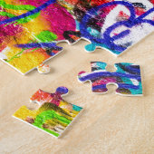 Crazy Graffiti Legpuzzel (Zijkant)