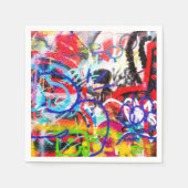 Crazy Graffiti Servet (Voorkant)