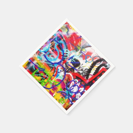 Crazy Graffiti Servet (Hoek)