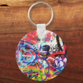 Crazy Graffiti Sleutelhanger (Voorkant)