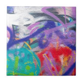 Crazy Graffiti Tegeltje (Voorkant)