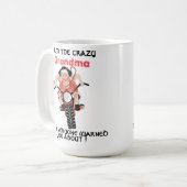 CRAZY GRANDMA KOFFIEMOK (Voorkant links)