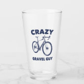 Crazy Gravel Guy Cycling Glas (Voorkant)