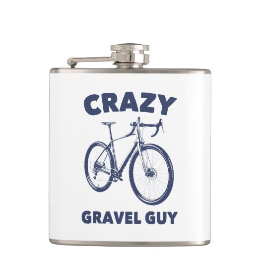 Crazy Gravel Guy Cycling Heupfles (Voorkant)