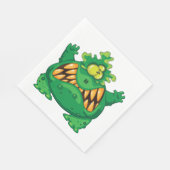 Crazy Green Monster Servet (Hoek)