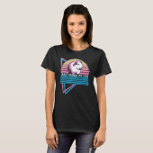 Crazy Guinea Pig Lady Crazy Guinea Pig Lady Retro T-shirt (Voorkant volledig)